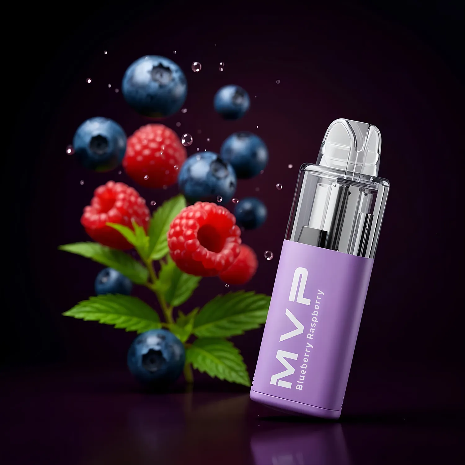 mvp 60k flavours blueberry raspberry